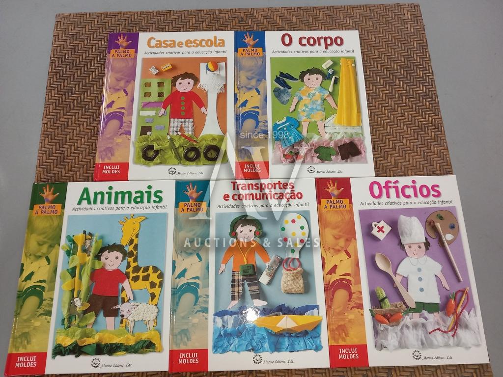 Ref.ª P416 - Livros - Coleção “Palmo a Palmo – Actividades Criativas para a Educação Infantil” - Verba 9