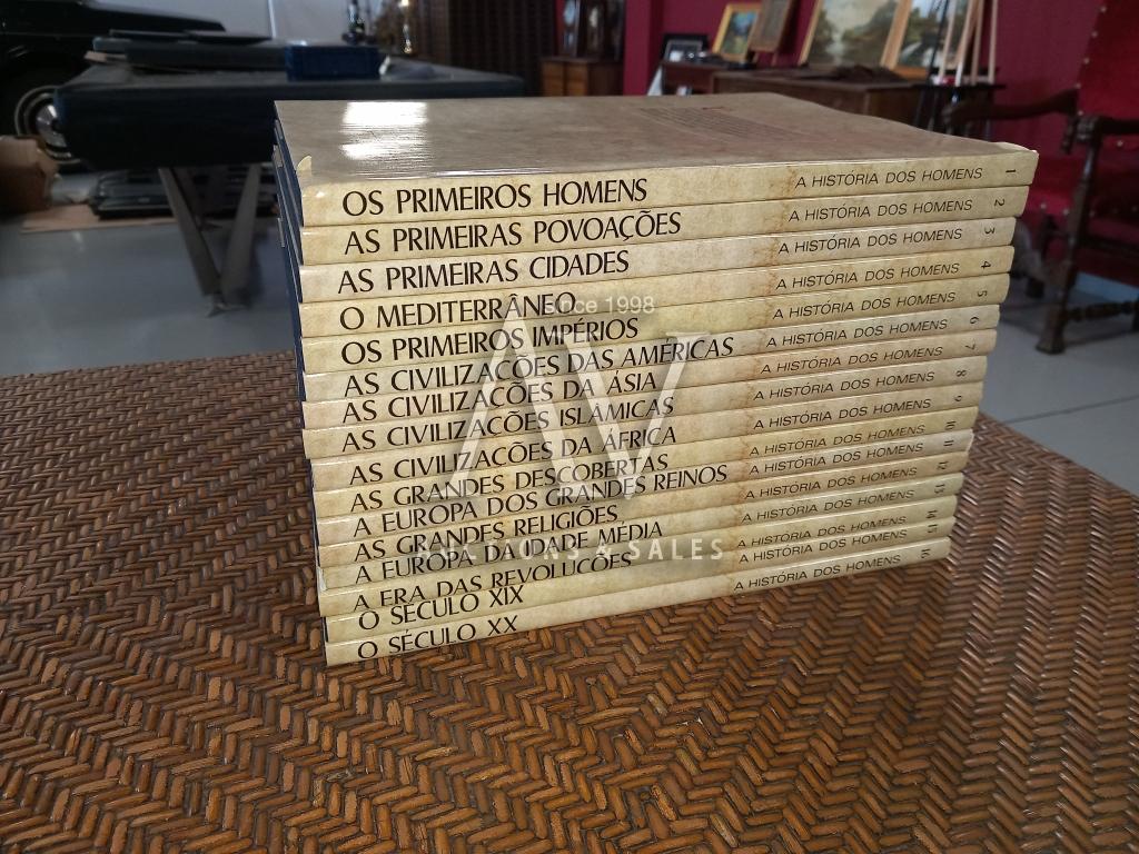 Fotografia de livro: Ref.ª P416 - Livros - Coleção Completa "A História dos Homens" (16 Volumes) - Verba 11