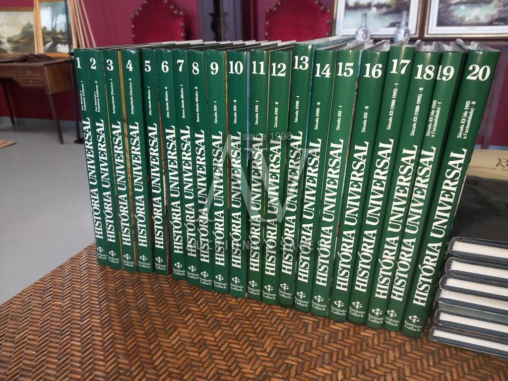 Fotografia de livro: Ref.ª P416 - Livros - Coleção Completa "História Universal" (20 Volumes) - Verba 17
