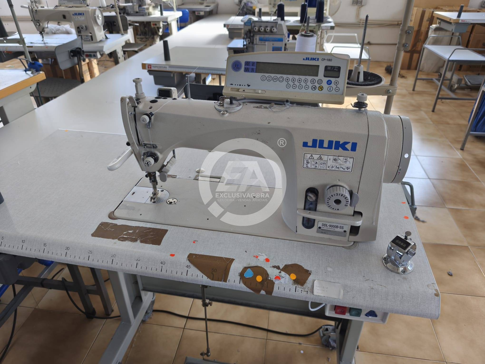 Lote de Equipamentos/Máquinas p/ Indústria Têxtil