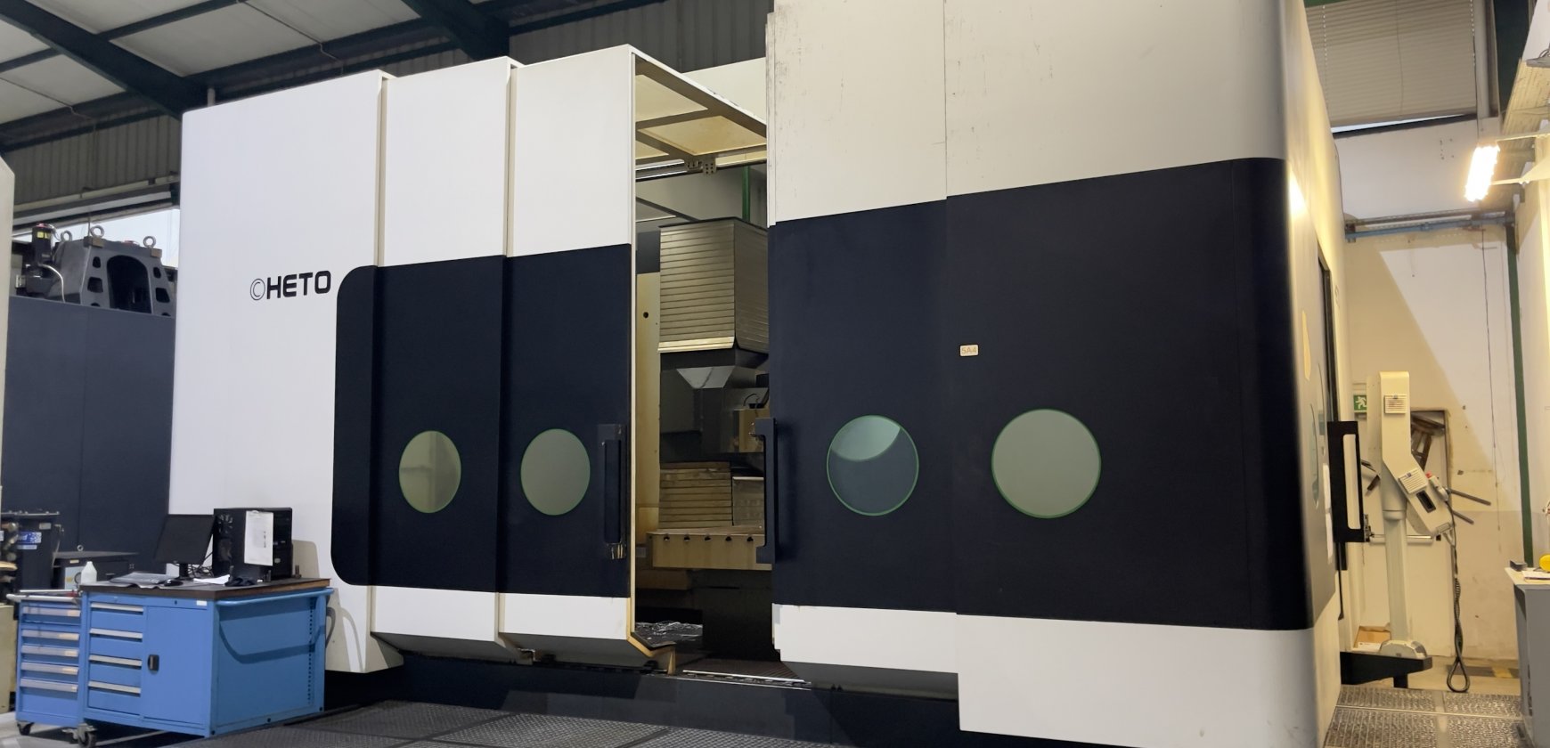 MANDRILADORA DE FURAÇÃO PROFUNDA (CNC) 4 EIXOS HETO IX3000