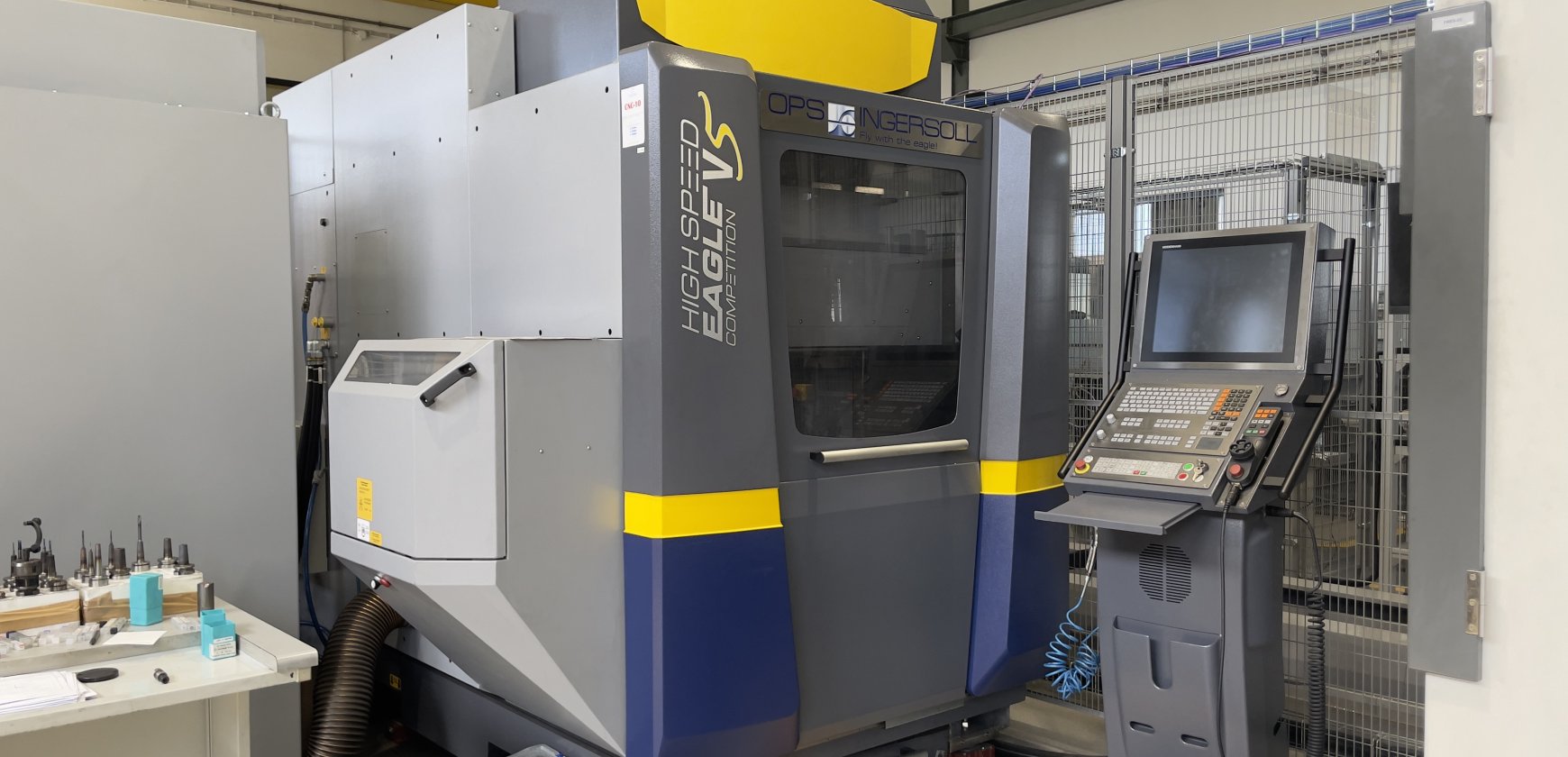 FRESADORA (CNC) DE 5 EIXOS OPS INGERSOLL EAGLE V 5