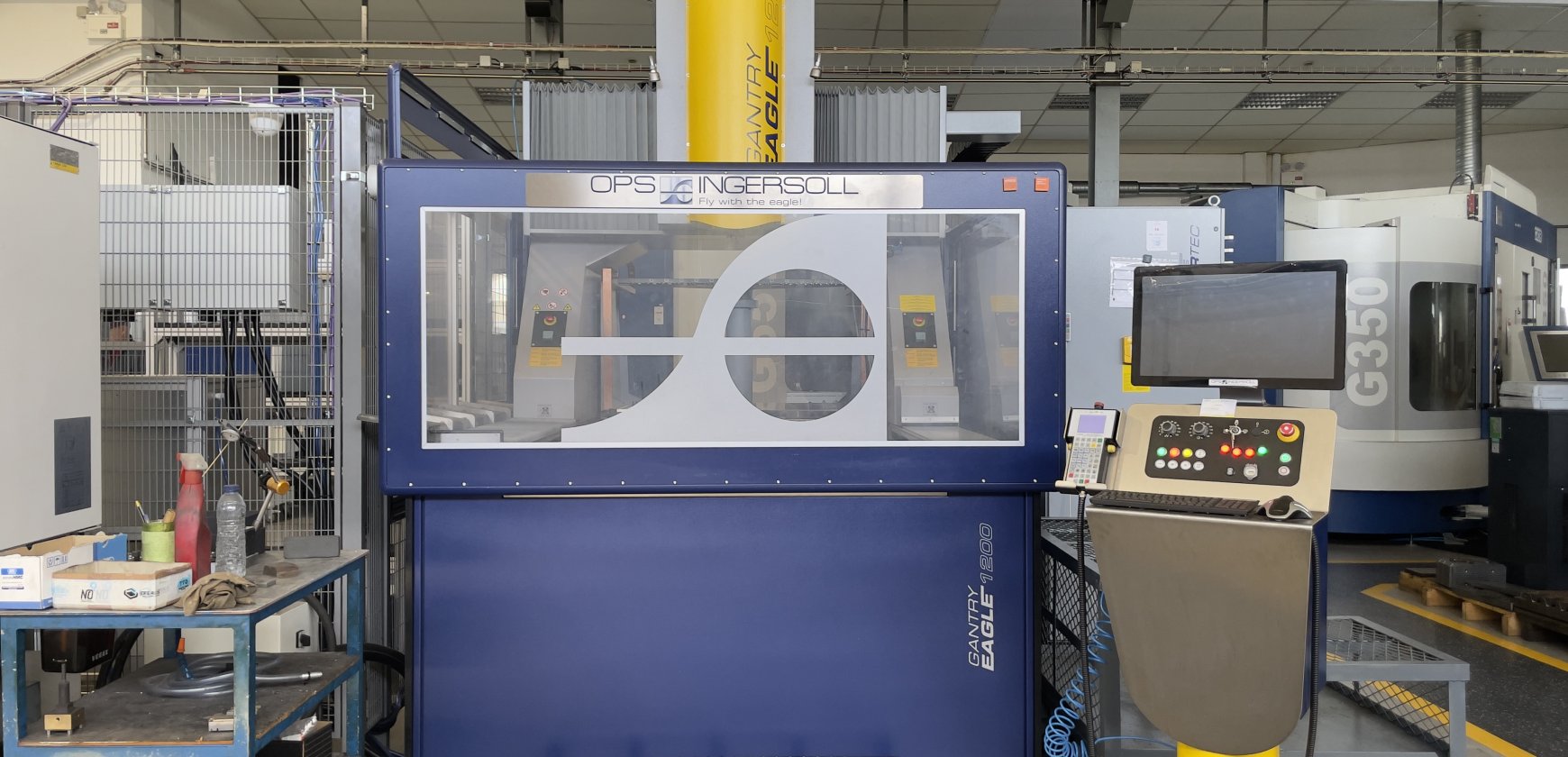 EROSÃO DE PENETRAÇÃO OPS INGERSOLL GANTRY EAGLE 1200