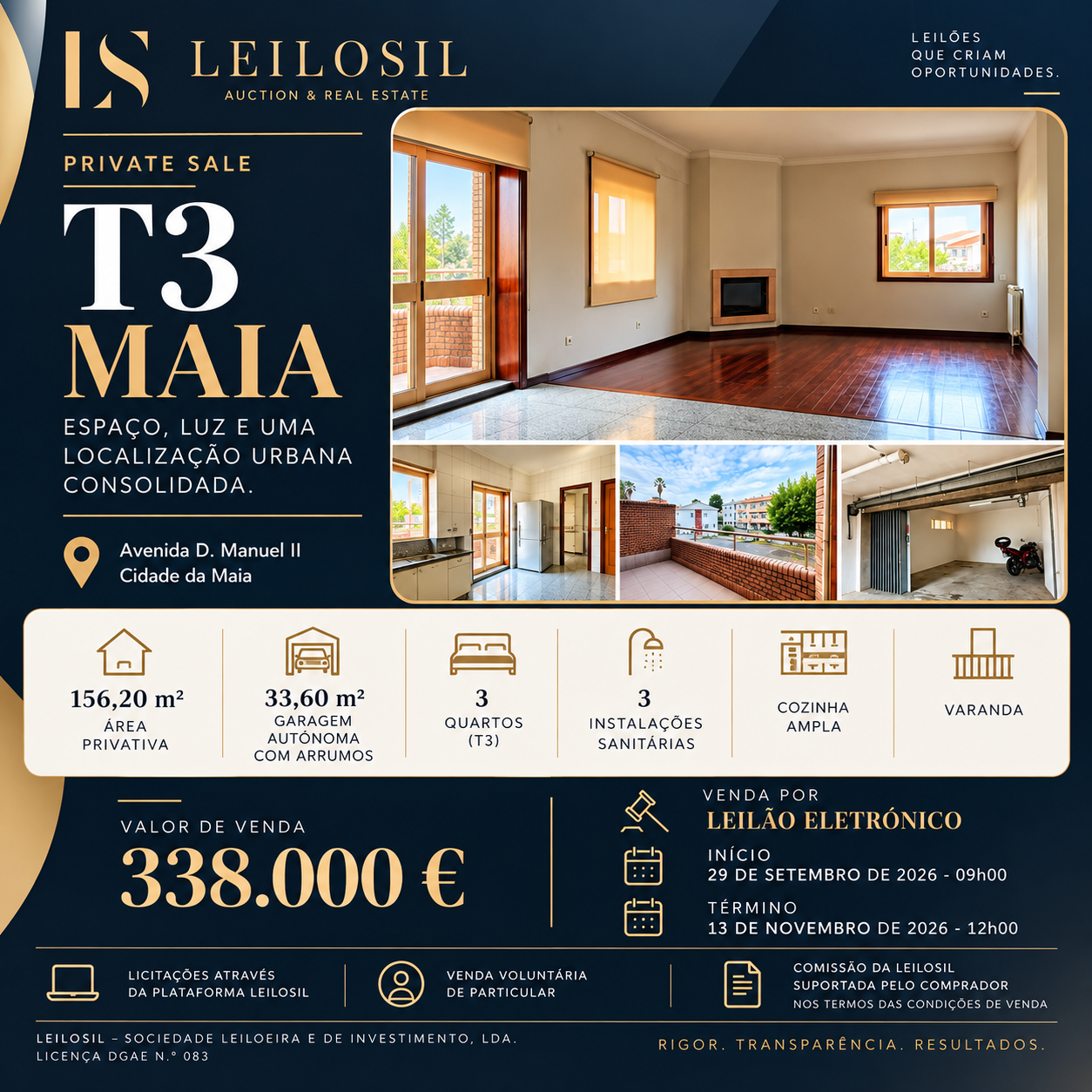 Apartamento T3 | Cidade da Maia