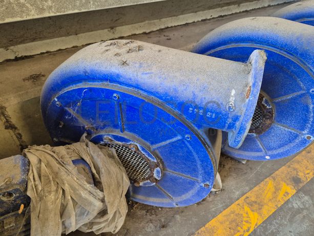 Fotografia de equipamento: Ventiladores Pré Compostagem 