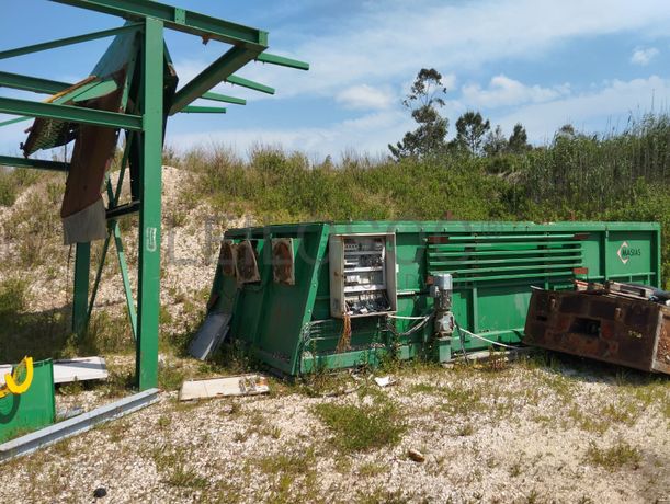 Fotografia de equipamento: Estrutura e separador balístico