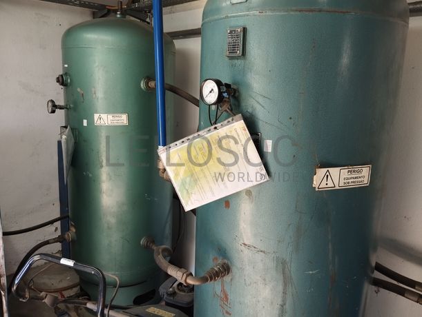 Fotografia de equipamento: Depósitos de ar comprimido