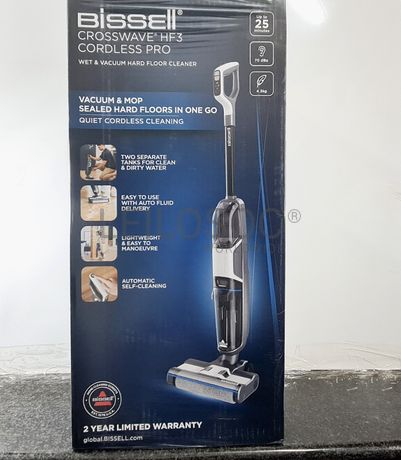 Fotografia de equipamento: Aspirador Vertical Bissell Crosswave HF3 