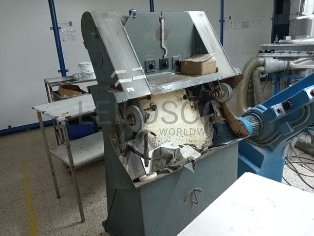 Máquina de polir · Sifione · Forno · Lixadeiras