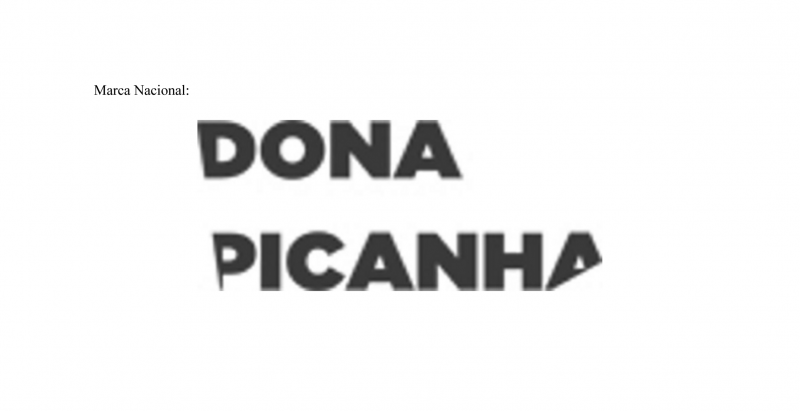 Fotografia de direito: Marca Nacional “DONA PICANHA”