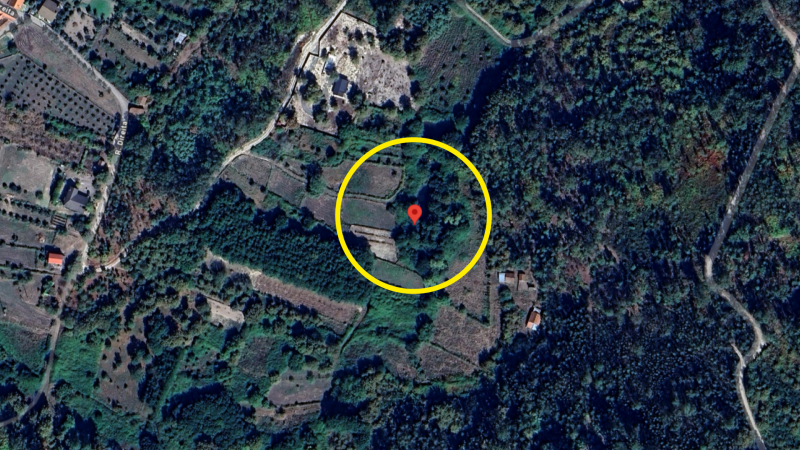 ½ Rústico - (c/ 2.300,00m²) - Queirã / Vouzela