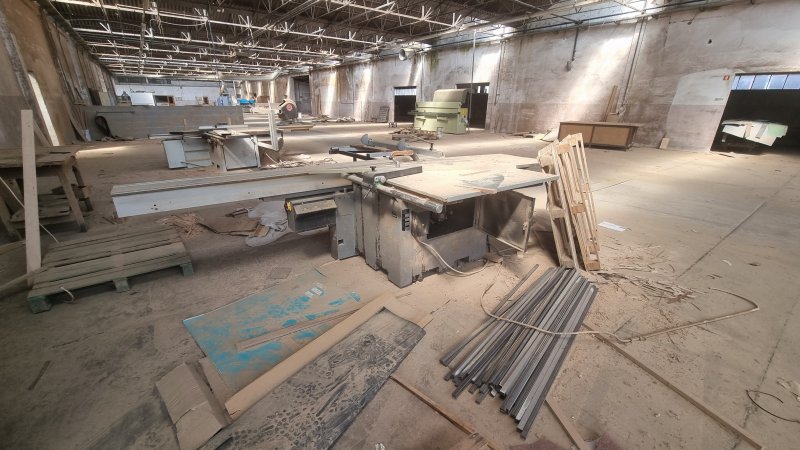 Fotografia de equipamento: Esquartejadora Altendorf F90