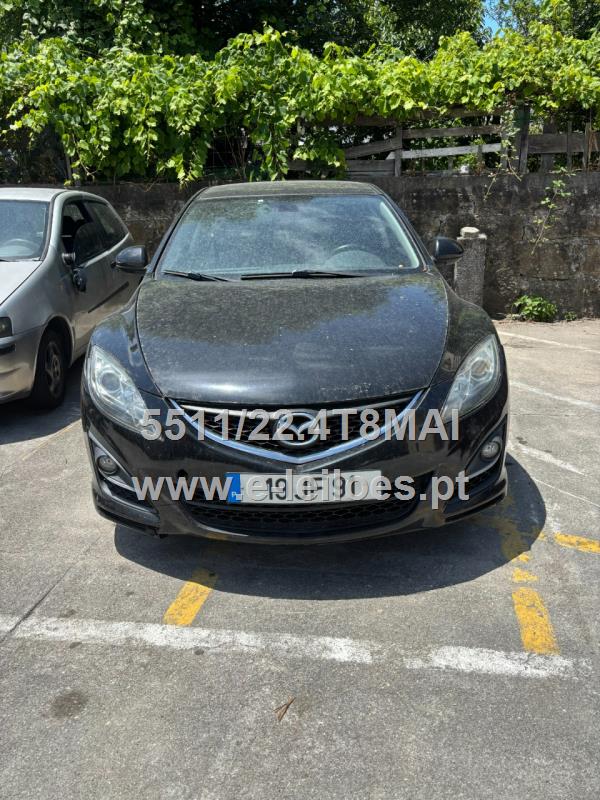 VEICULO AUTOMÓVEL "MAZDA6 5P" MATRICULA "19-JF-91" ANO " 2010"