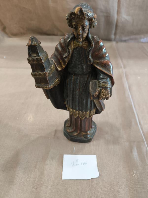 Fotografia de mobiliário: Escultura Portuguesa do Sec XVIII/XIX -Santa Barbara