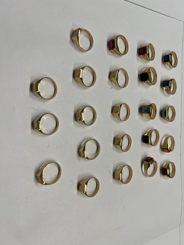 Fotografia de mobiliário: Lote objetos em Ouro