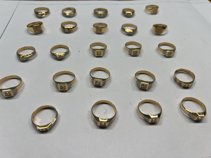 Fotografia de mobiliário: Lote objetos em Ouro