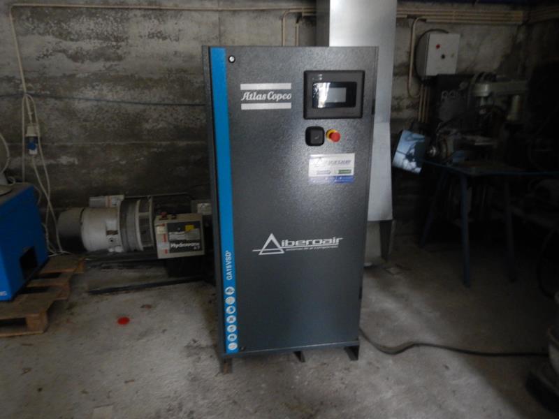 Fotografia de máquina: Compressor Atlas Copco