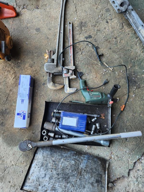 Fotografia de equipamento: Conjunto de Ferramentas Diversas