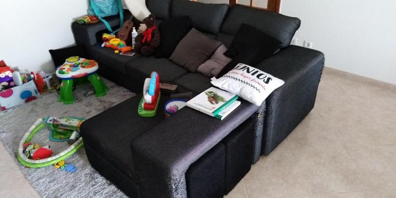 Fotografia de mobiliário: Mobiliário de habitação e televisor