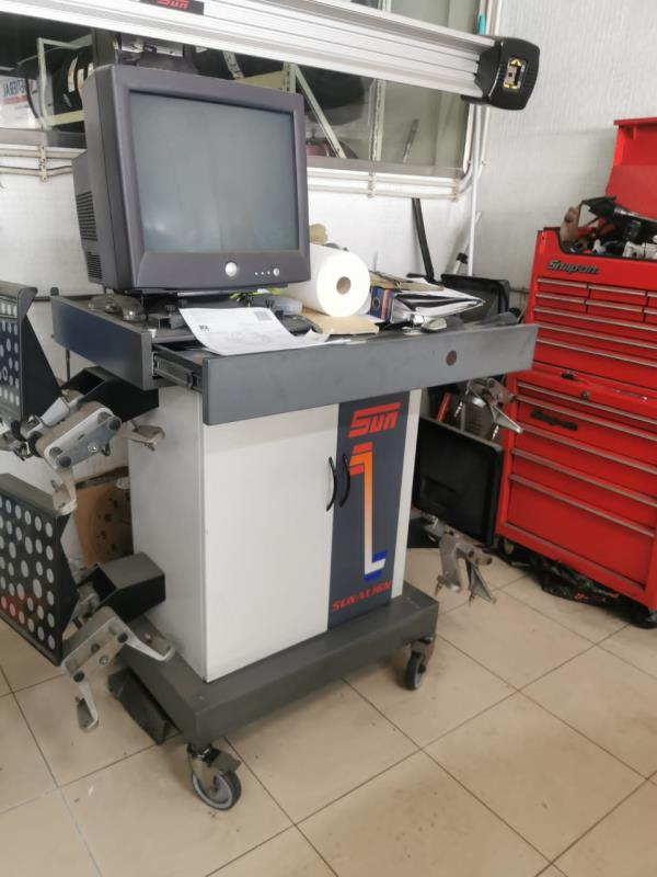 Fotografia de equipamento: Máquina Sunalign