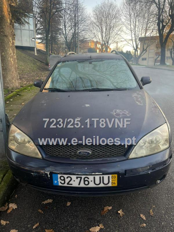 VEICULO AUTOMÓVEL "FORD MONDEO (BWY)" MATRICULA "92-76-UU" ANO 2003
