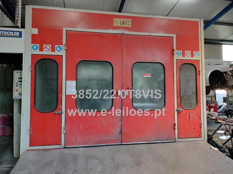 Cabine de pintura automóvel de marca Lafec