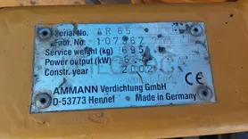 Fotografia 5 de 5: Cilindro de aperto AMMANN AR65