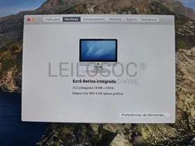 Fotografia 6 de 7: Computador Apple iMac A1418 