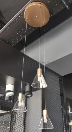 Fotografia 1 de 4: Candeeiro de Suspensão JanaTech 3X5W 9060 A-3 COPPER