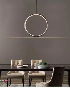 Fotografia 6 de 7: Candeeiro de Suspensão JanaTech 25W LL-XYZ-031 DARK BROWN
