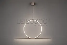Fotografia 5 de 7: Candeeiro de Suspensão JanaTech 25W LL-XYZ-031 DARK BROWN